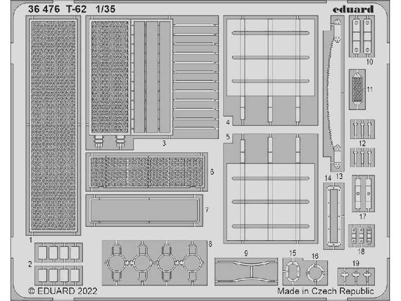 T-62 1/35 - Zvezda - image 1