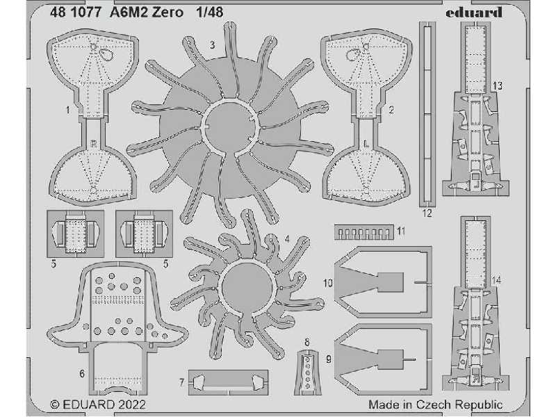 A6M2 Zero 1/48 - Eduard - image 1