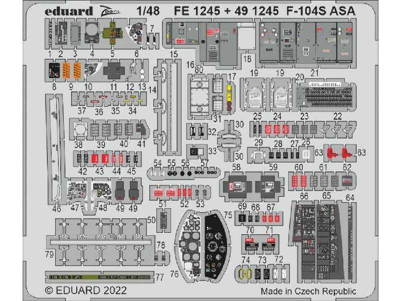 F-104S ASA 1/48 - Kinetic - image 1