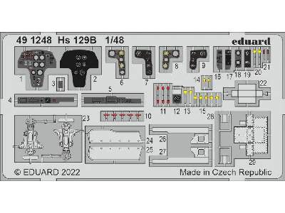 Hs 129B 1/48 - Hobby 2000 - image 1