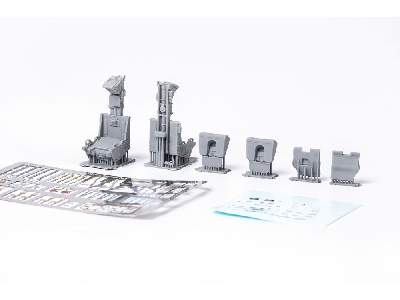 F-4B ejection seats late PRINT 1/48 - Tamiya - image 8