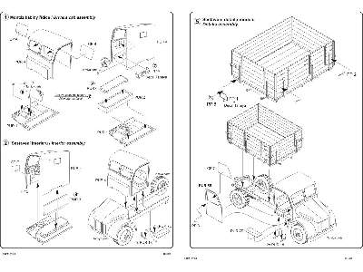 Steyr 1500 Cargo truck wood cab - conversion set for Tamiya - image 3