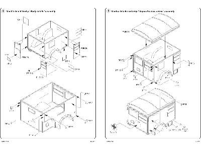 Steyr 1500 Ambulance wood cab - conversion set for Tamiya - image 5