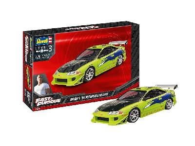 Fast & Furious Brian's 1995 Mitsubishi Eclipse Model Set - image 1