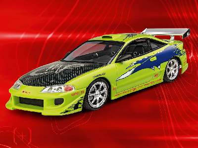 Fast & Furious Brian's 1995 Mitsubishi Eclipse Model Set - image 2