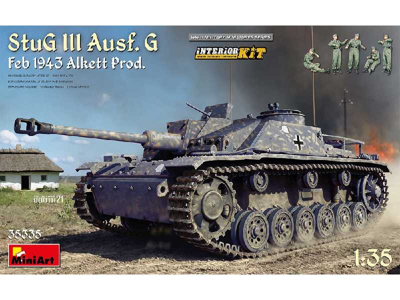 Stug Iii Ausf. G  Feb 1943 Alkett Prod. Interior Kit - image 1