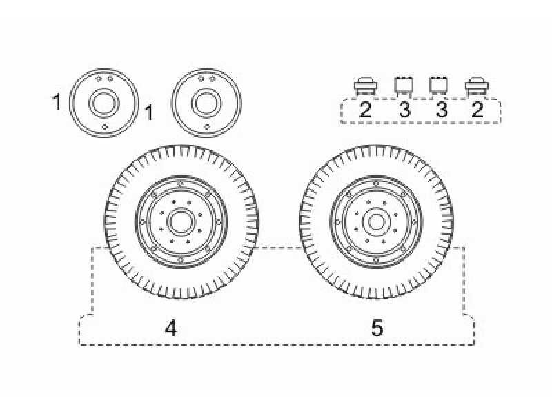 Quad Ford 4x4 - wheels 10.5x20 General Purpose (Dunlop) for Tami - image 1