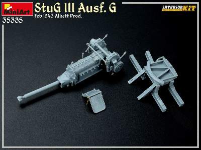 Stug Iii Ausf. G  Feb 1943 Alkett Prod. Interior Kit - image 56