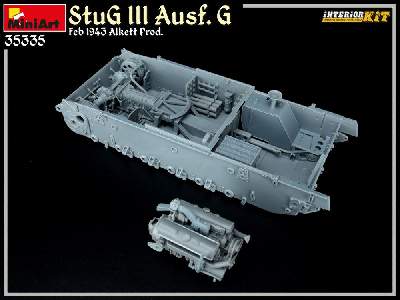 Stug Iii Ausf. G  Feb 1943 Alkett Prod. Interior Kit - image 71