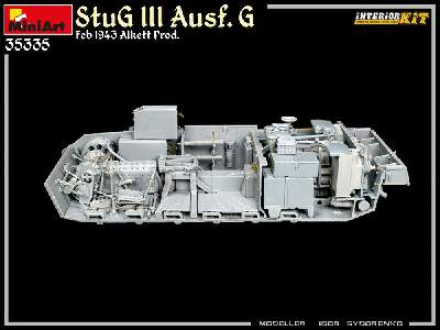 Stug Iii Ausf. G  Feb 1943 Alkett Prod. Interior Kit - image 86