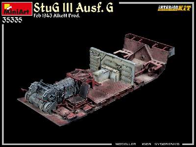 Stug Iii Ausf. G  Feb 1943 Alkett Prod. Interior Kit - image 87
