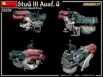 Stug Iii Ausf. G  Feb 1943 Alkett Prod. Interior Kit - image 91