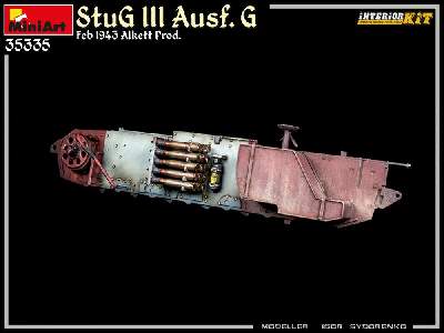 Stug Iii Ausf. G  Feb 1943 Alkett Prod. Interior Kit - image 93