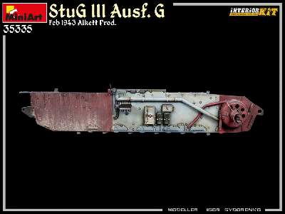 Stug Iii Ausf. G  Feb 1943 Alkett Prod. Interior Kit - image 94