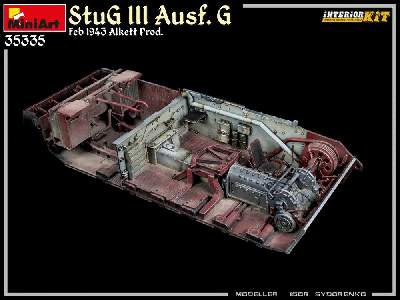 Stug Iii Ausf. G  Feb 1943 Alkett Prod. Interior Kit - image 95