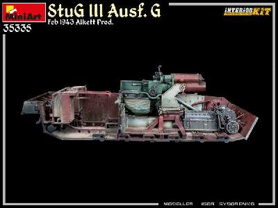 Stug Iii Ausf. G  Feb 1943 Alkett Prod. Interior Kit - image 96