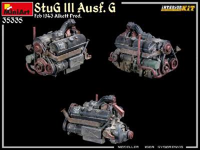 Stug Iii Ausf. G  Feb 1943 Alkett Prod. Interior Kit - image 97