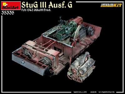 Stug Iii Ausf. G  Feb 1943 Alkett Prod. Interior Kit - image 99