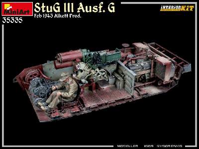 Stug Iii Ausf. G  Feb 1943 Alkett Prod. Interior Kit - image 100