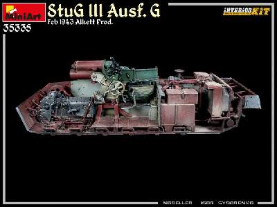 Stug Iii Ausf. G  Feb 1943 Alkett Prod. Interior Kit - image 101
