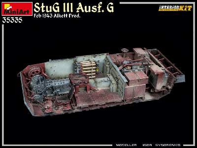 Stug Iii Ausf. G  Feb 1943 Alkett Prod. Interior Kit - image 103