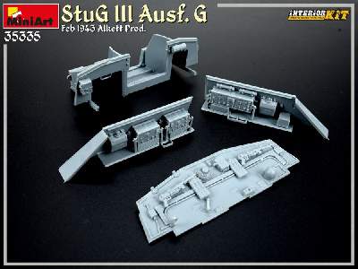 Stug Iii Ausf. G  Feb 1943 Alkett Prod. Interior Kit - image 104
