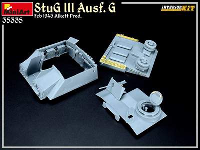 Stug Iii Ausf. G  Feb 1943 Alkett Prod. Interior Kit - image 125
