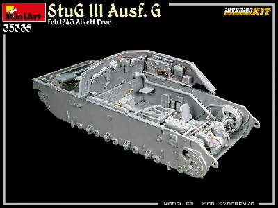 Stug Iii Ausf. G  Feb 1943 Alkett Prod. Interior Kit - image 137