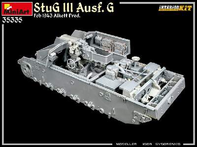 Stug Iii Ausf. G  Feb 1943 Alkett Prod. Interior Kit - image 139