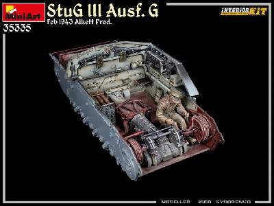 Stug Iii Ausf. G  Feb 1943 Alkett Prod. Interior Kit - image 141