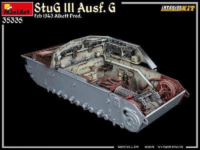 Stug Iii Ausf. G  Feb 1943 Alkett Prod. Interior Kit - image 143