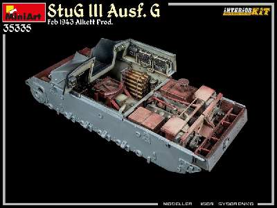 Stug Iii Ausf. G  Feb 1943 Alkett Prod. Interior Kit - image 145