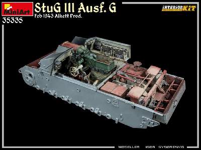 Stug Iii Ausf. G  Feb 1943 Alkett Prod. Interior Kit - image 146