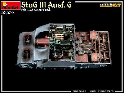 Stug Iii Ausf. G  Feb 1943 Alkett Prod. Interior Kit - image 148