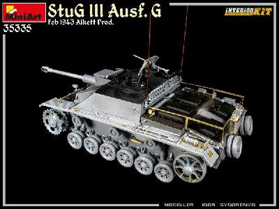 Stug Iii Ausf. G  Feb 1943 Alkett Prod. Interior Kit - image 154
