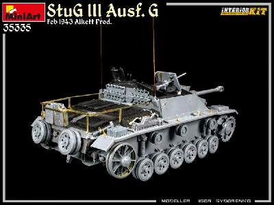 Stug Iii Ausf. G  Feb 1943 Alkett Prod. Interior Kit - image 156