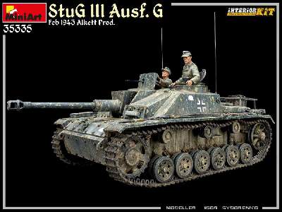 Stug Iii Ausf. G  Feb 1943 Alkett Prod. Interior Kit - image 160