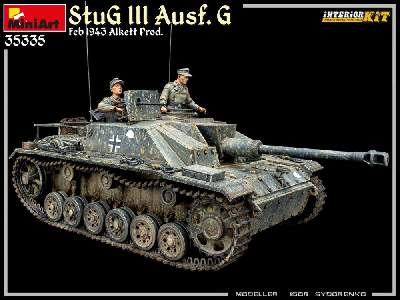 Stug Iii Ausf. G  Feb 1943 Alkett Prod. Interior Kit - image 163