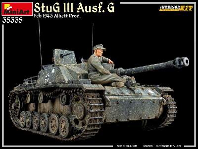Stug Iii Ausf. G  Feb 1943 Alkett Prod. Interior Kit - image 165