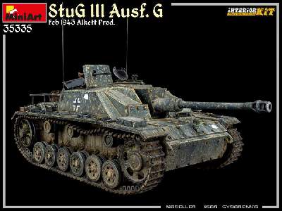 Stug Iii Ausf. G  Feb 1943 Alkett Prod. Interior Kit - image 172