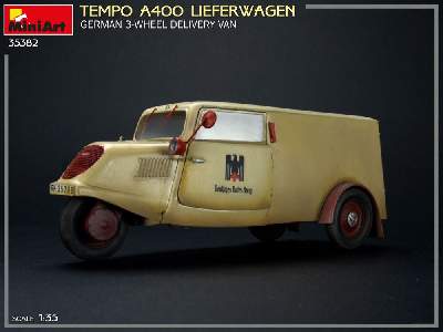 Tempo A400 Lieferwagen. German 3-wheel Delivery Van - image 22