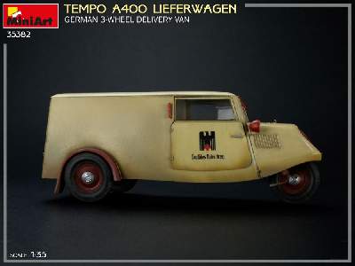 Tempo A400 Lieferwagen. German 3-wheel Delivery Van - image 23