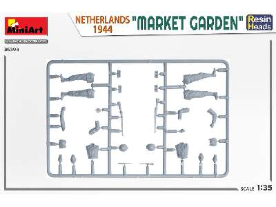 &#8220;market Garden&#8221; Netherlands 1944. Resin Heads - image 3