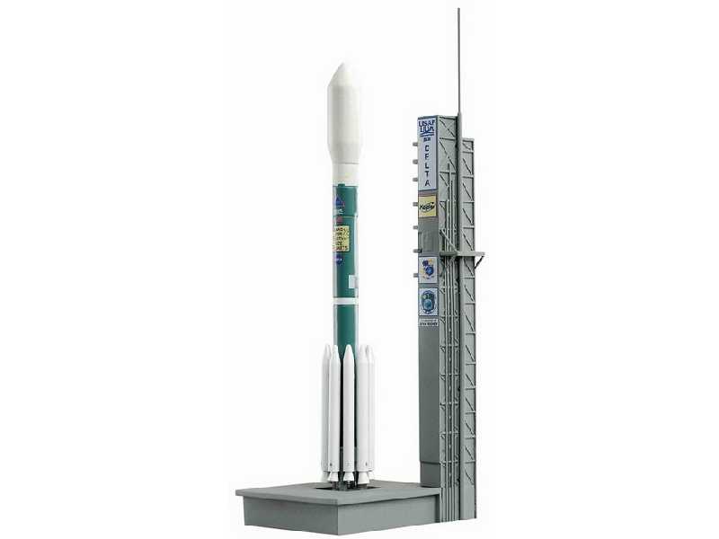 Delta II Rocket w/Launch pad - image 1