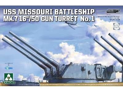 USS Missouri Battleship Mk.7 16"/50 Gun Turret No. 1 - image 1