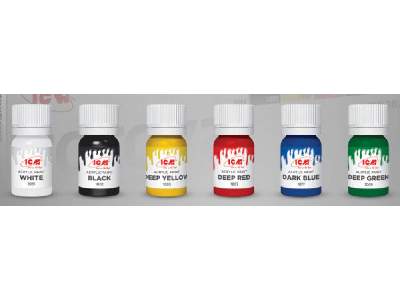 Basic Acrylic Colors - paint set - image 2