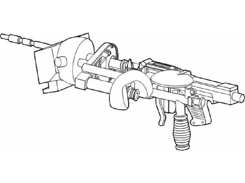 MG 34 WW II - German tank mounted machine gun - image 1