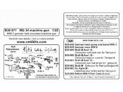 MG 34 WW II - German tank mounted machine gun - image 2