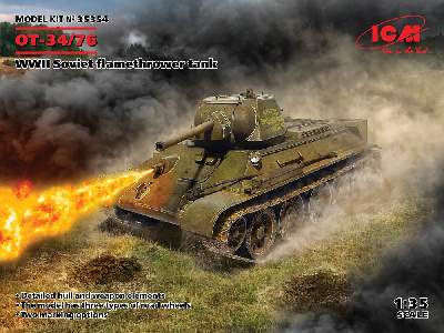 от-34/76 WWII Soviet Flamethrower Tank - image 1