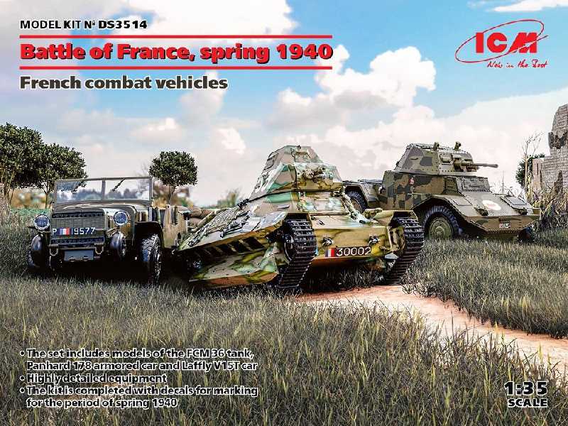 Battle Of France, Spring 1940 (Panhard 178 Amd-35, Fcm 36, Laffl - image 1